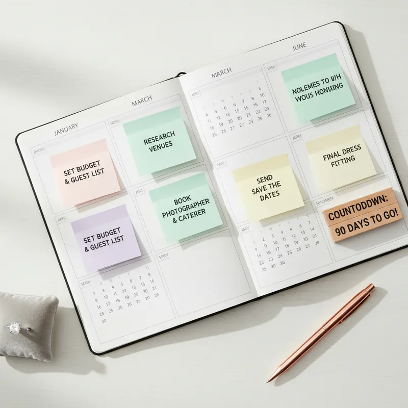 6-Month Wedding Planning Timeline (Philippines)